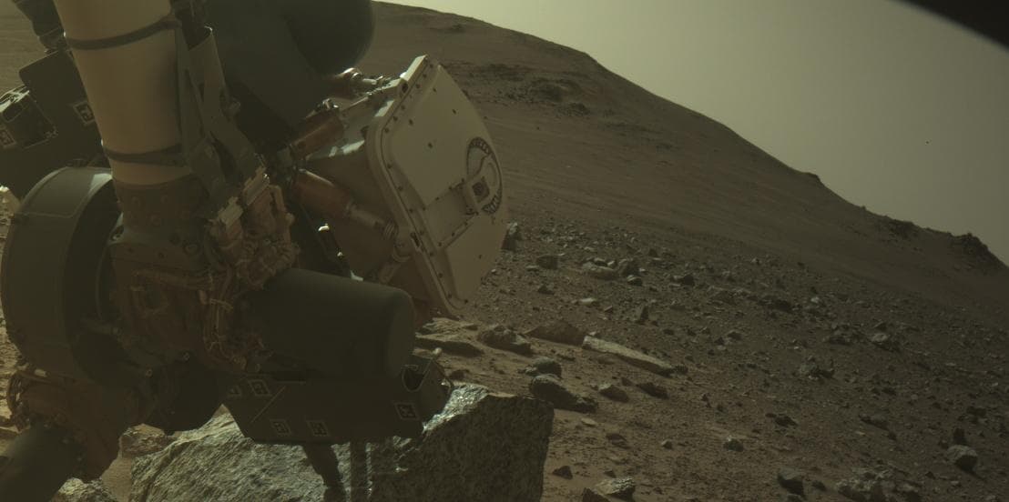 Mars rover photo