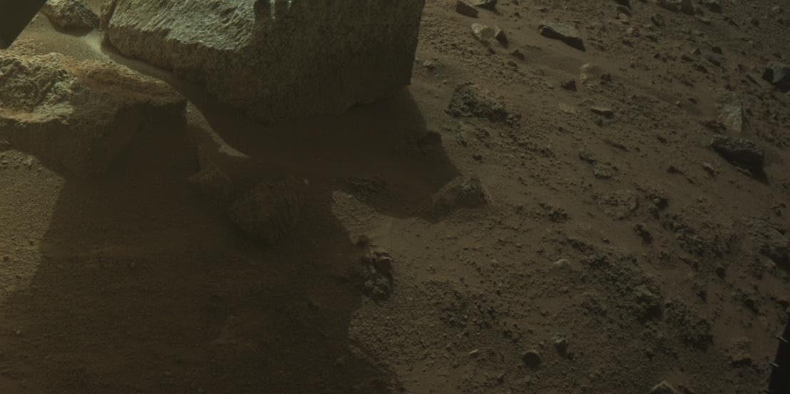Mars rover photo
