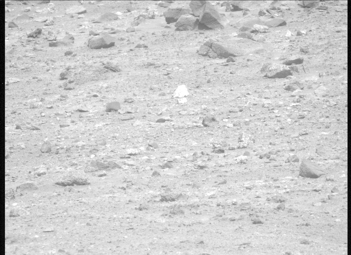 Mars image captured by MCZ_LEFT on Perseverance