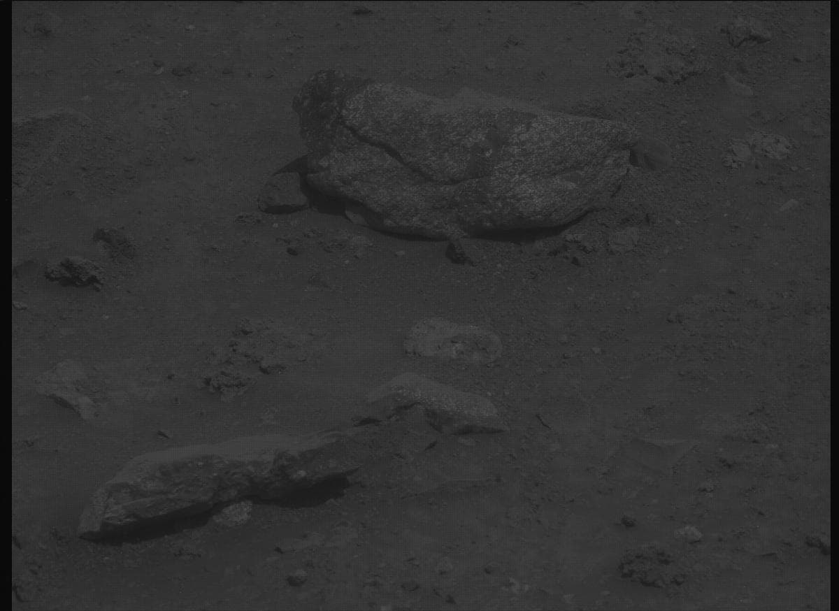 Mars image captured by MCZ_LEFT on Perseverance