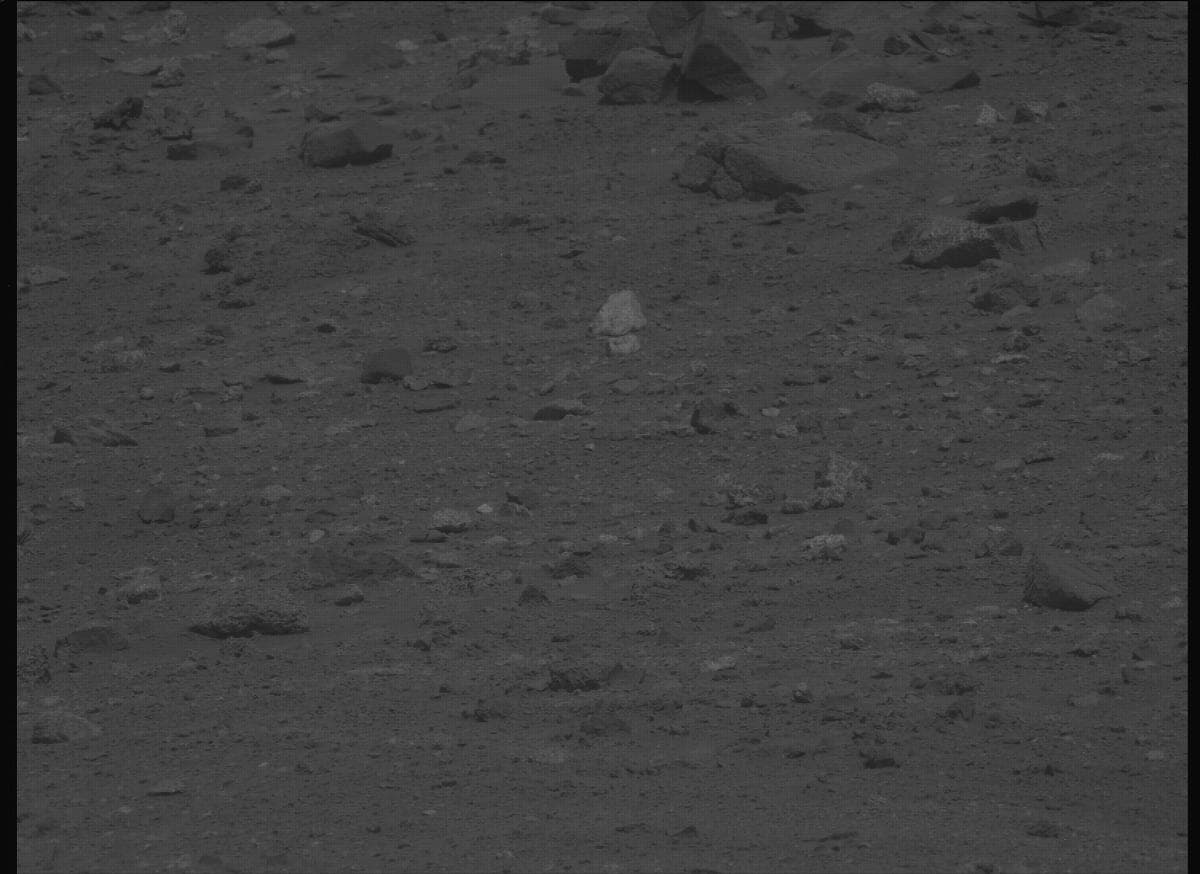 Mars image captured by MCZ_LEFT on Perseverance