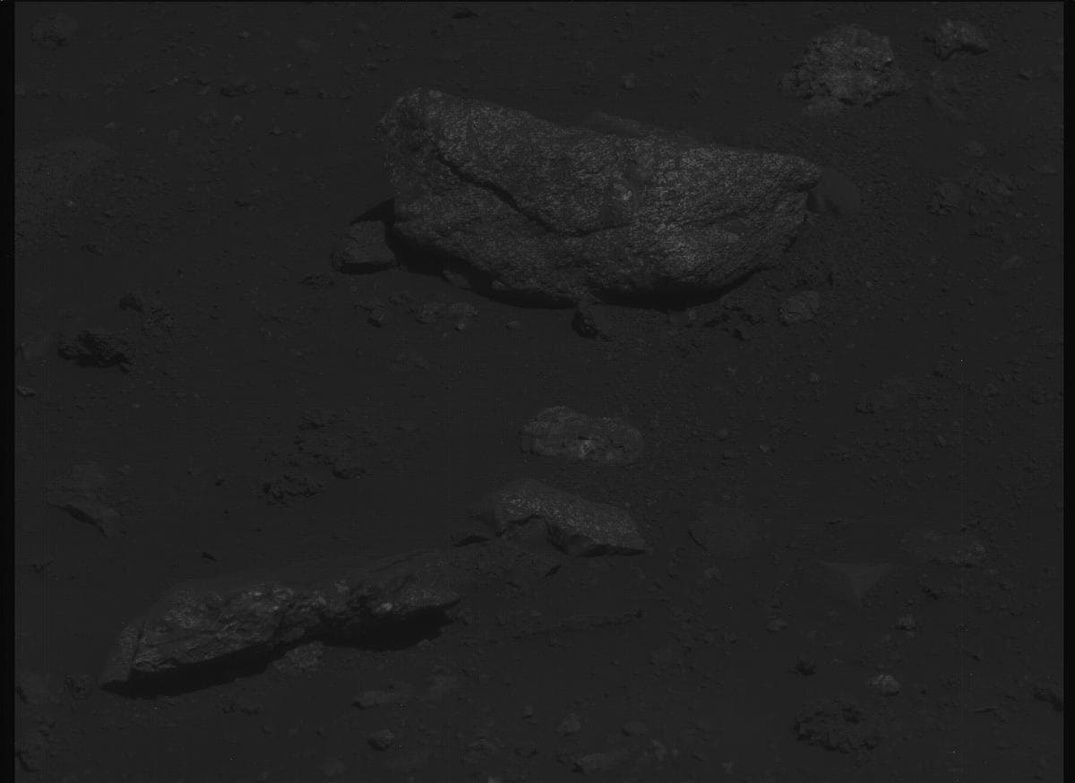 Mars image captured by MCZ_LEFT on Perseverance
