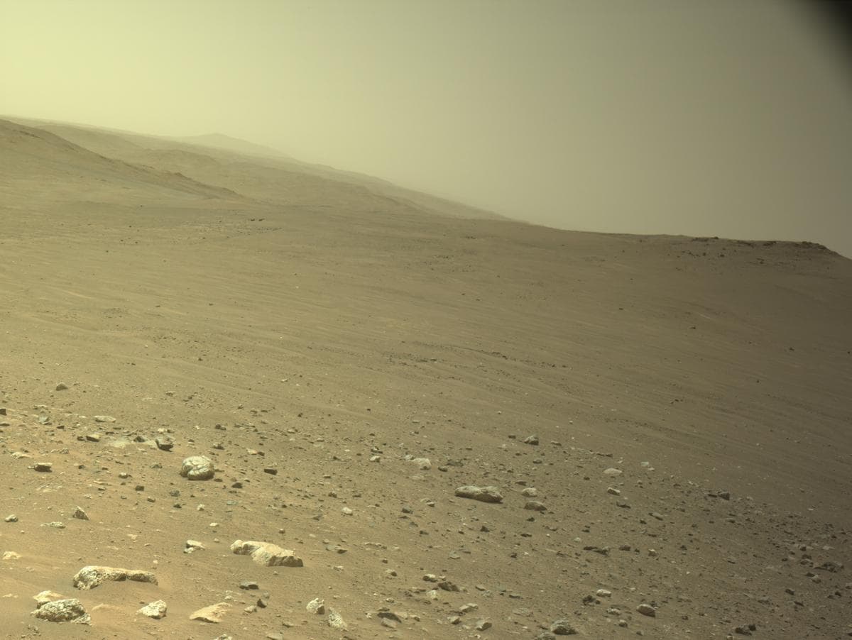 Mars image captured by NAVCAM_LEFT on Perseverance