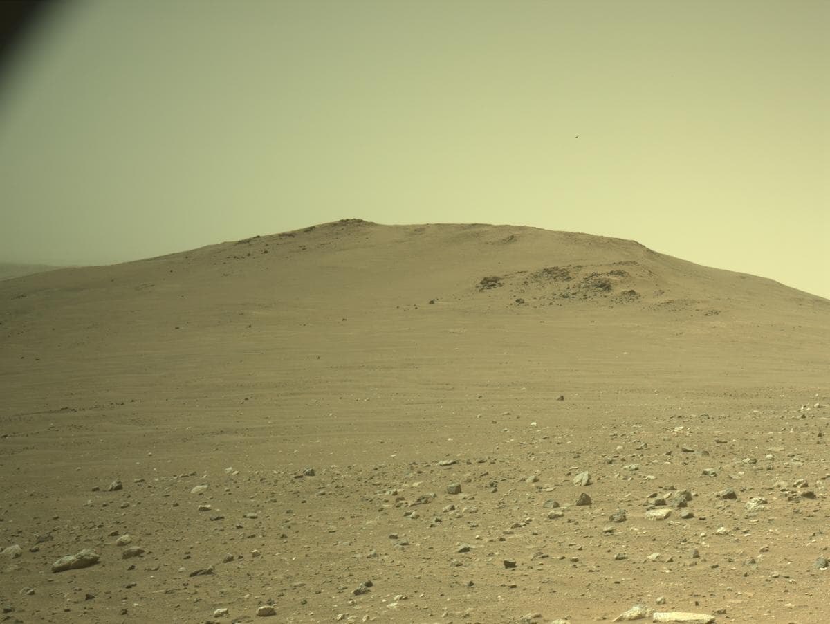 Mars image captured by NAVCAM_LEFT on Perseverance