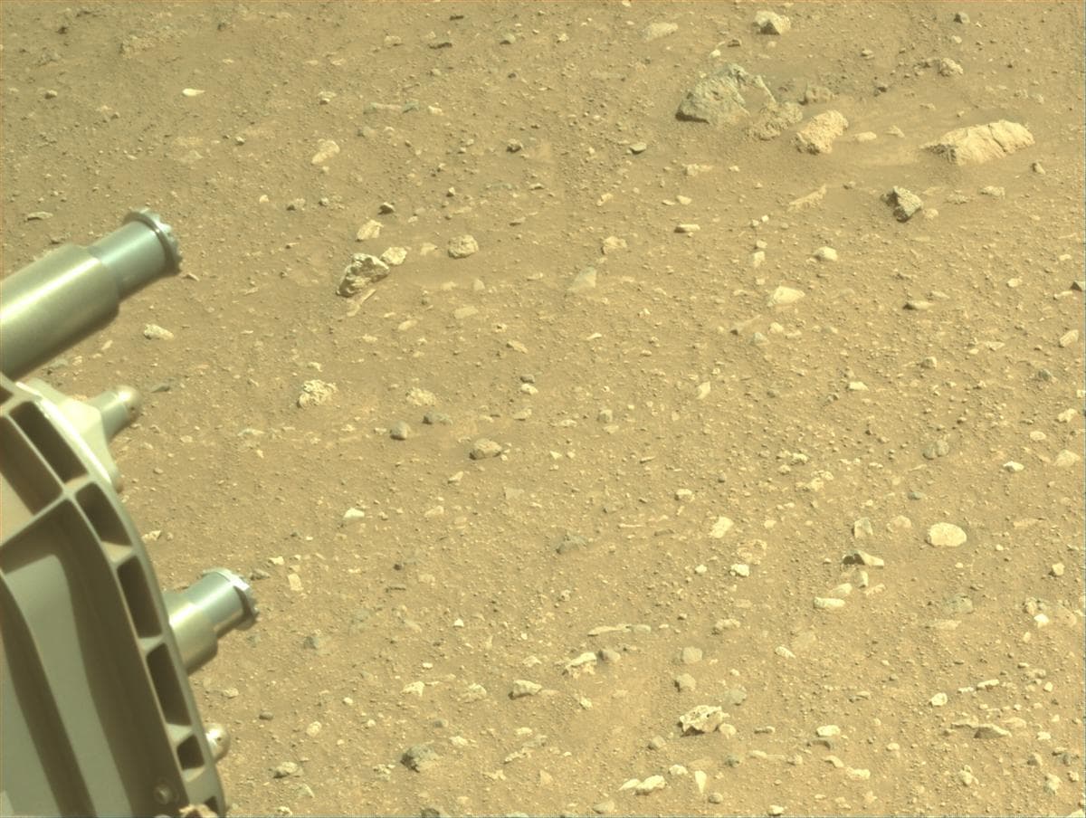 Mars image captured by NAVCAM_LEFT on Perseverance