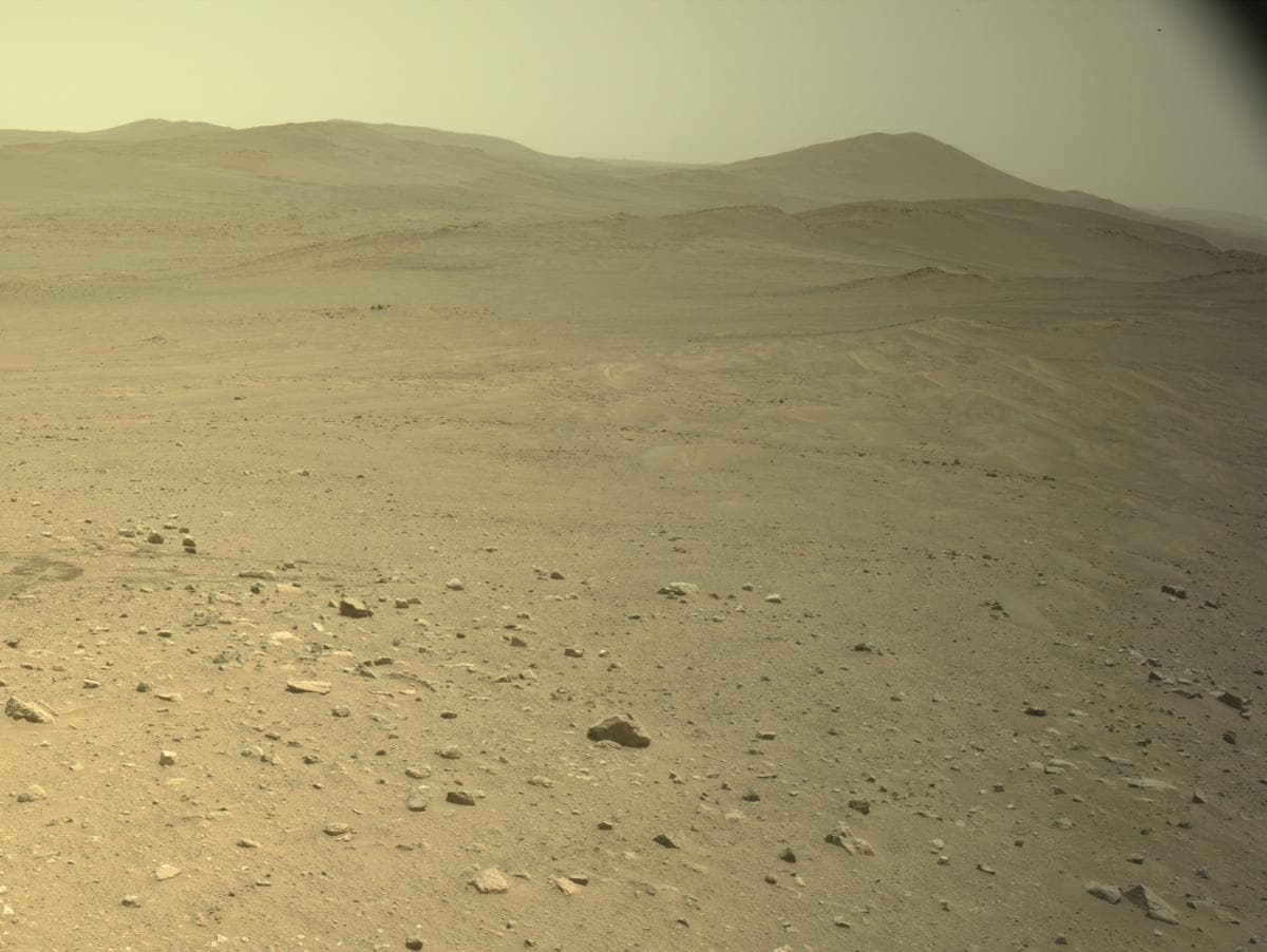 Mars image captured by NAVCAM_RIGHT on Perseverance