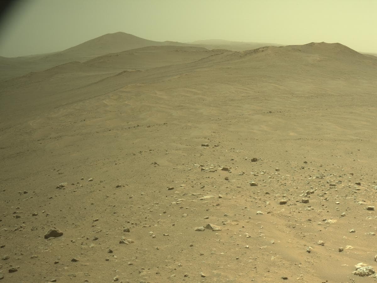 Mars image captured by NAVCAM_RIGHT on Perseverance