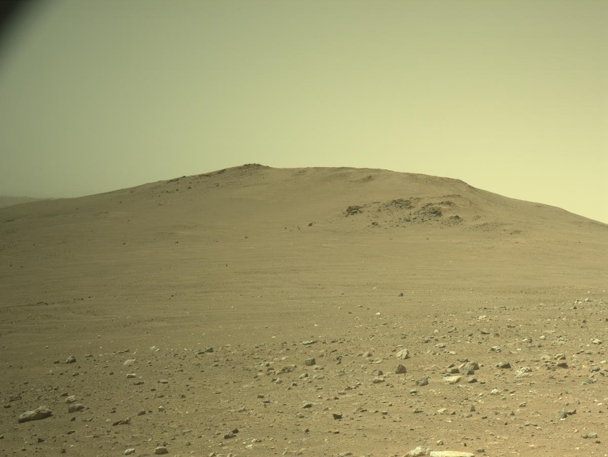 Mars image captured by NAVCAM_RIGHT on Perseverance