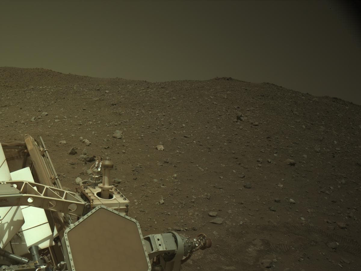 Mars image captured by NAVCAM_RIGHT on Perseverance