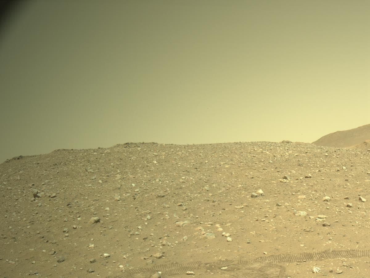 Mars image captured by NAVCAM_RIGHT on Perseverance