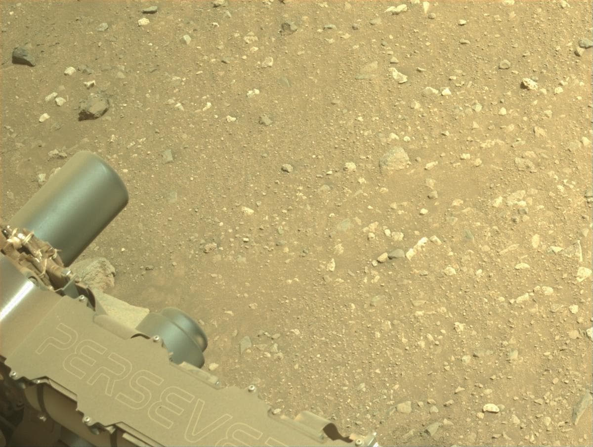Mars image captured by NAVCAM_RIGHT on Perseverance