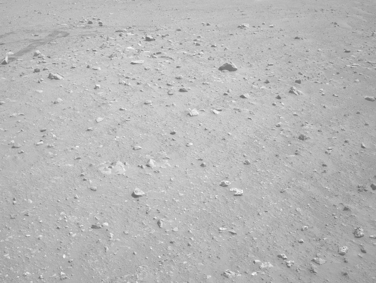 Mars rover photo