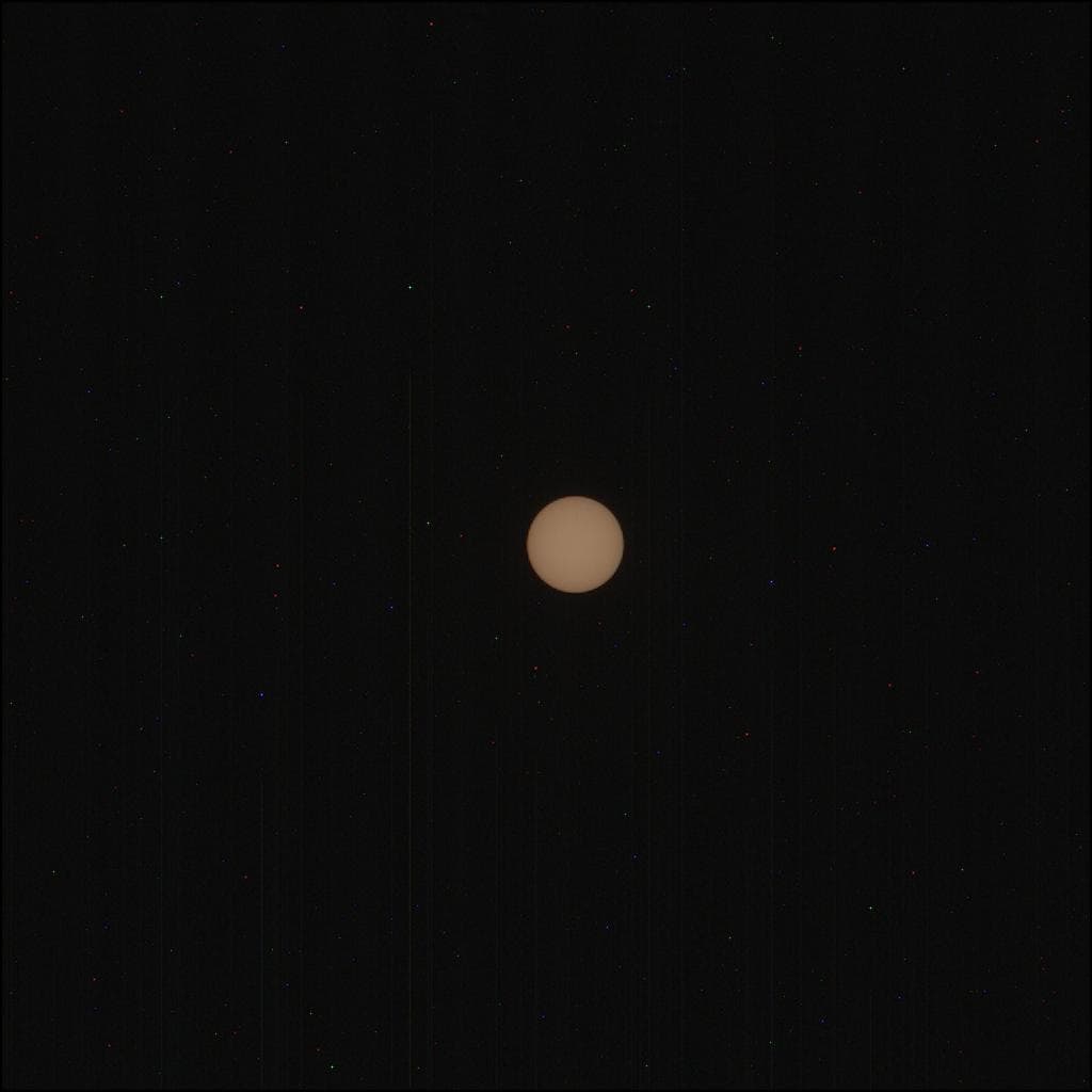 Mars image captured by MCZ_LEFT on Perseverance