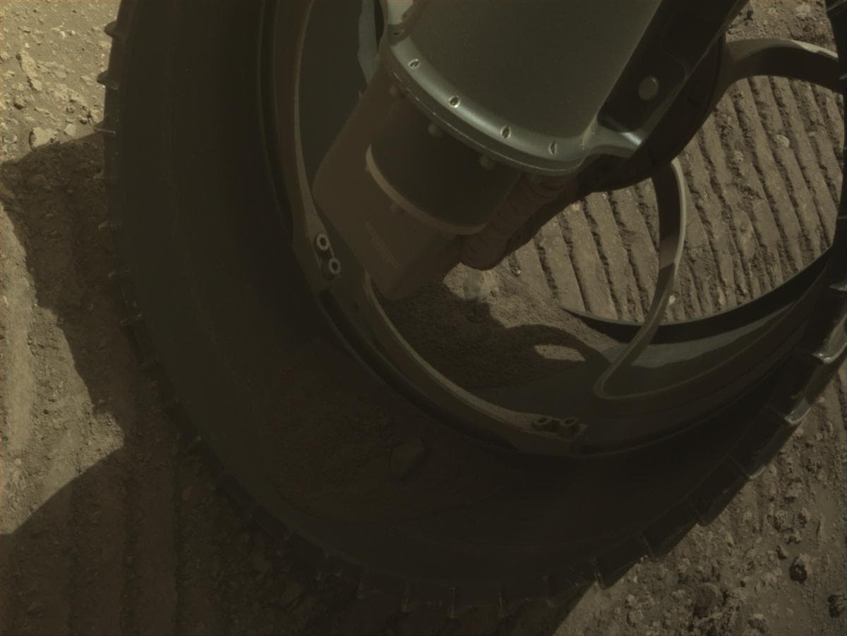 Mars image captured by FRONT_HAZCAM_RIGHT_A on Perseverance