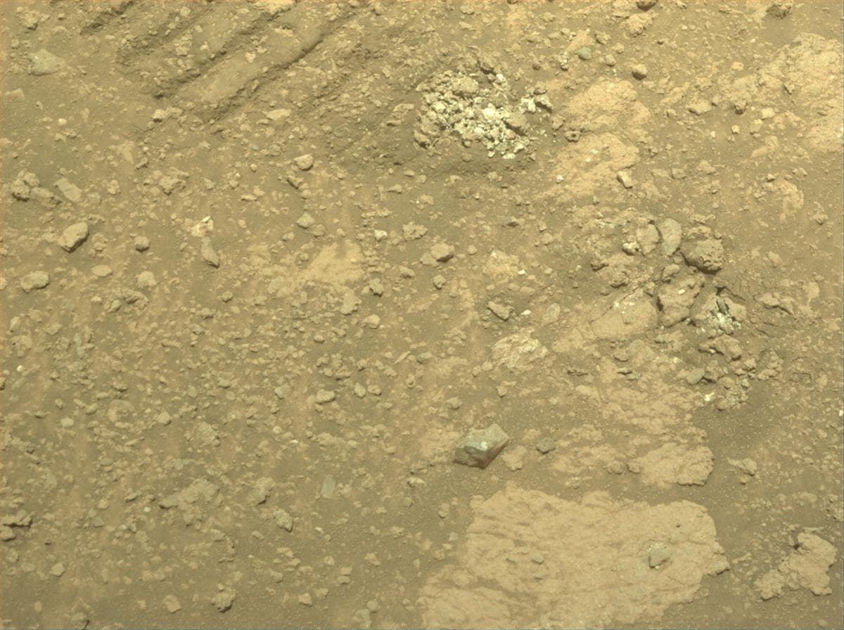 Mars image captured by FRONT_HAZCAM_RIGHT_A on Perseverance