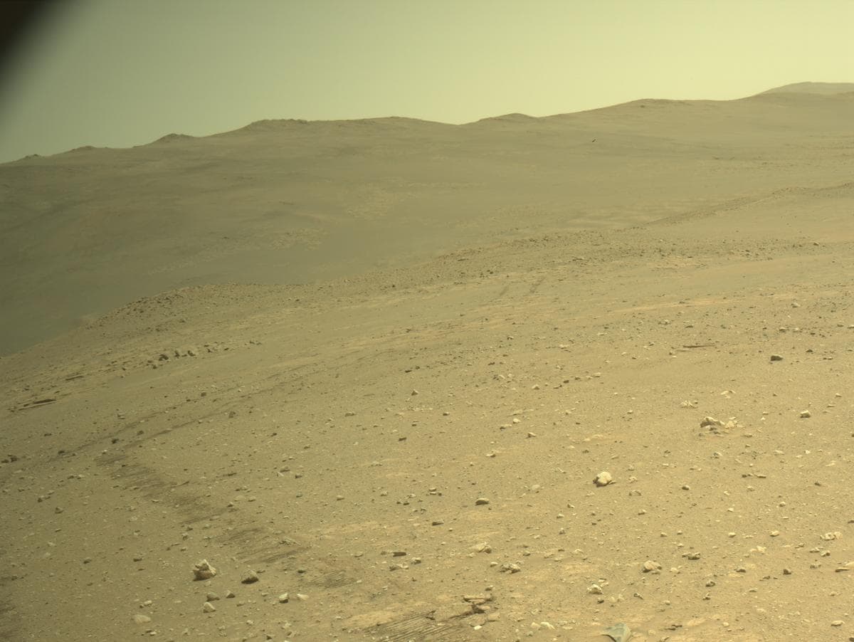 Mars image captured by NAVCAM_LEFT on Perseverance