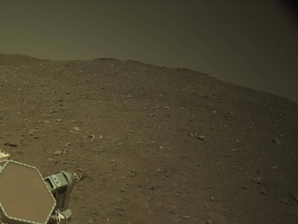 Mars image captured by NAVCAM_LEFT on Perseverance
