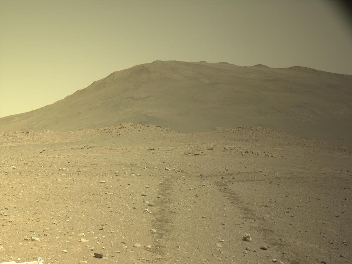 Mars image captured by NAVCAM_LEFT on Perseverance