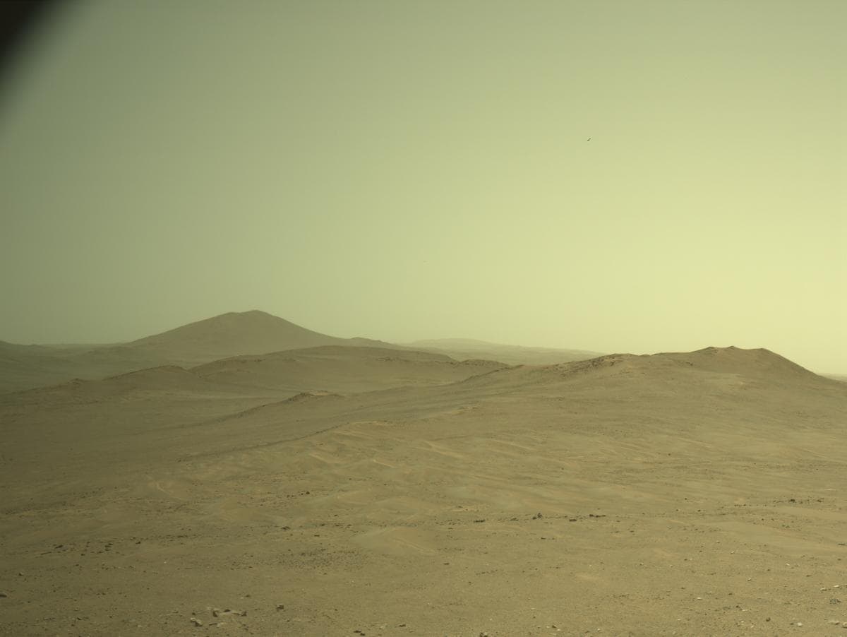 Mars image captured by NAVCAM_LEFT on Perseverance