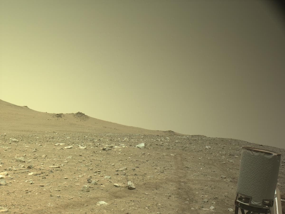 Mars rover photo