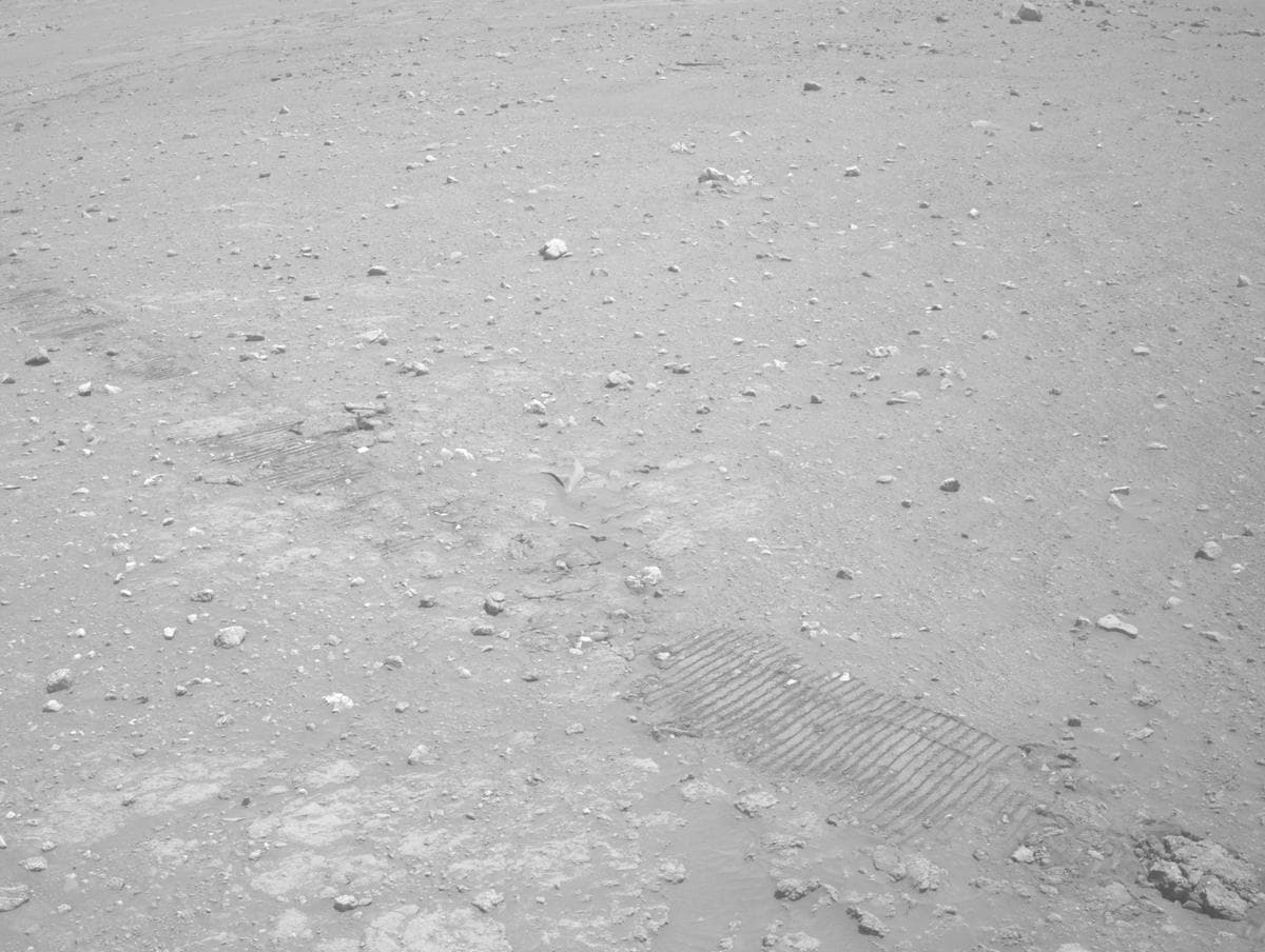 Mars rover photo