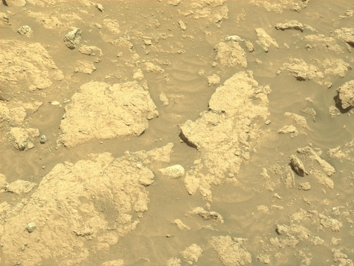 Mars image captured by NAVCAM_RIGHT on Perseverance