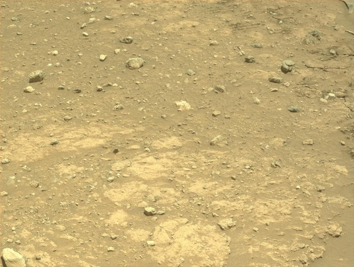 Mars image captured by NAVCAM_RIGHT on Perseverance