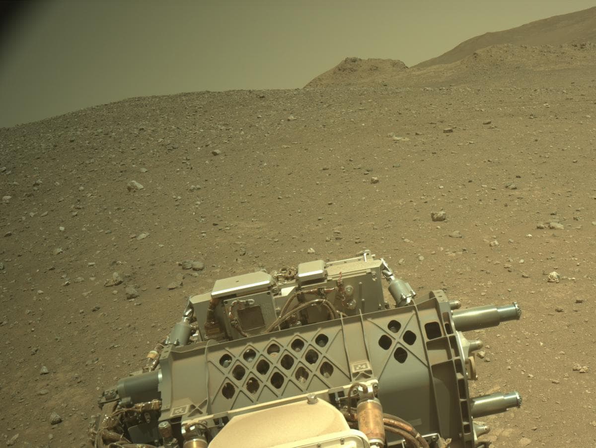 Mars image captured by NAVCAM_RIGHT on Perseverance