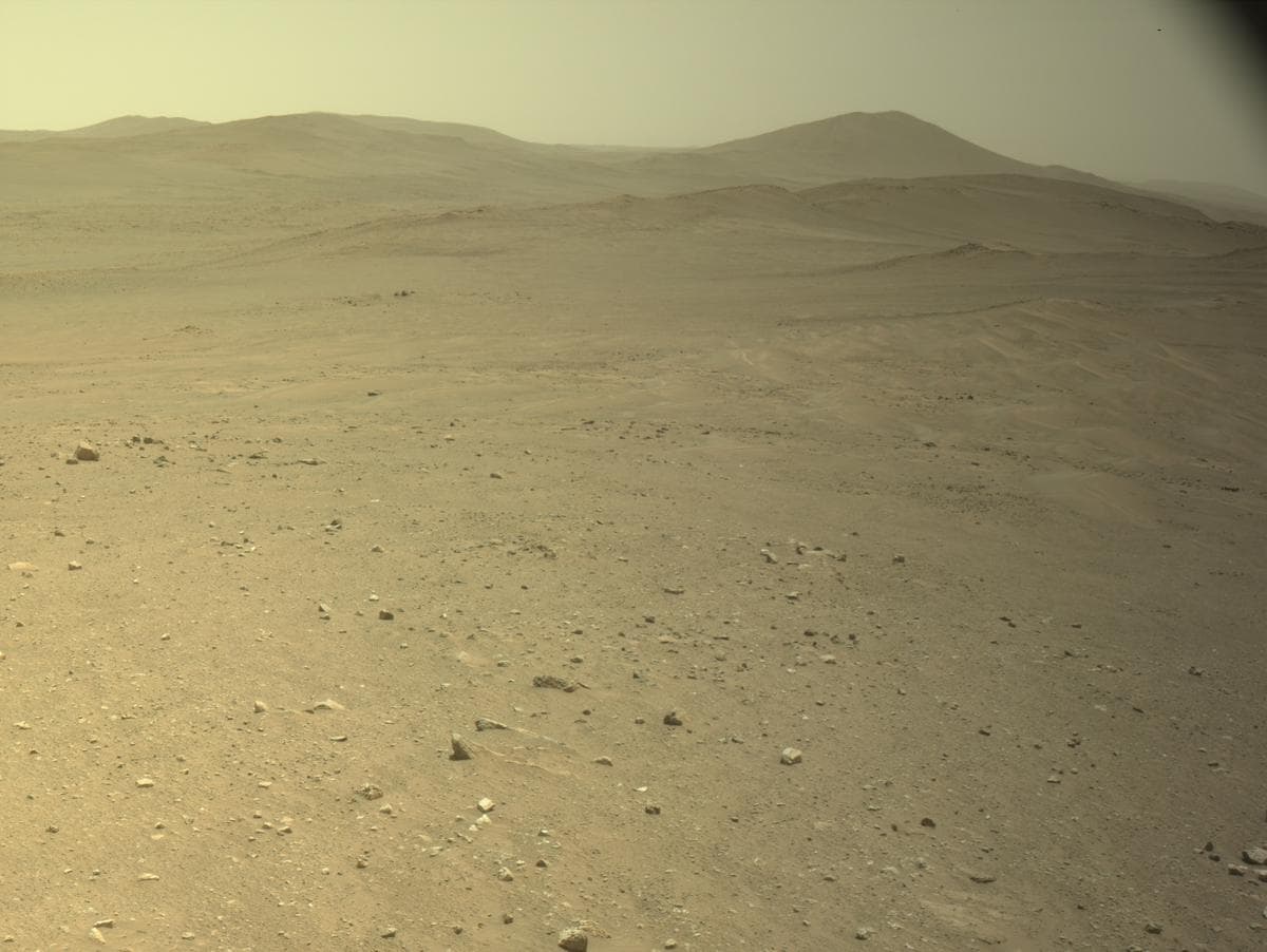 Mars image captured by NAVCAM_RIGHT on Perseverance