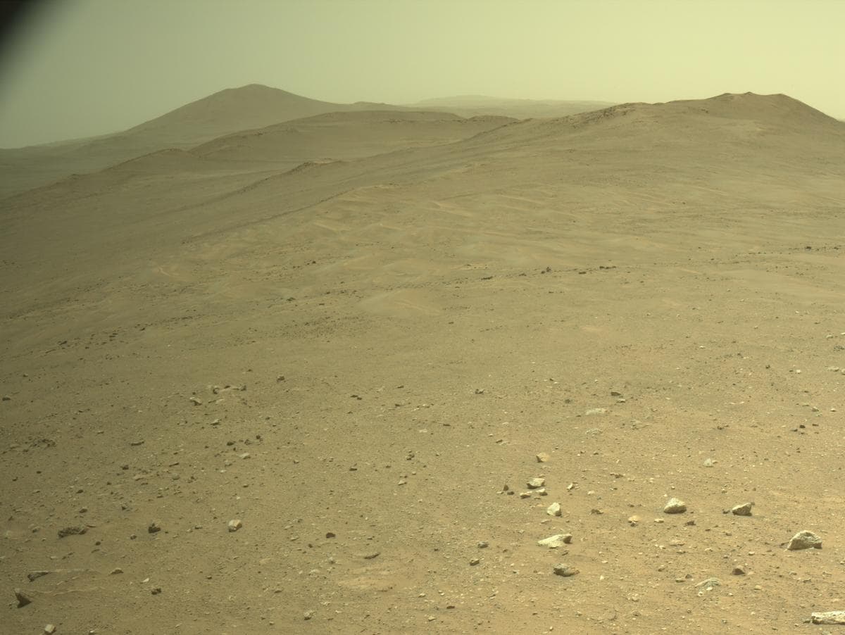 Mars image captured by NAVCAM_RIGHT on Perseverance