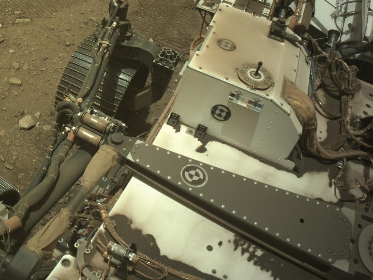 Mars image captured by NAVCAM_RIGHT on Perseverance