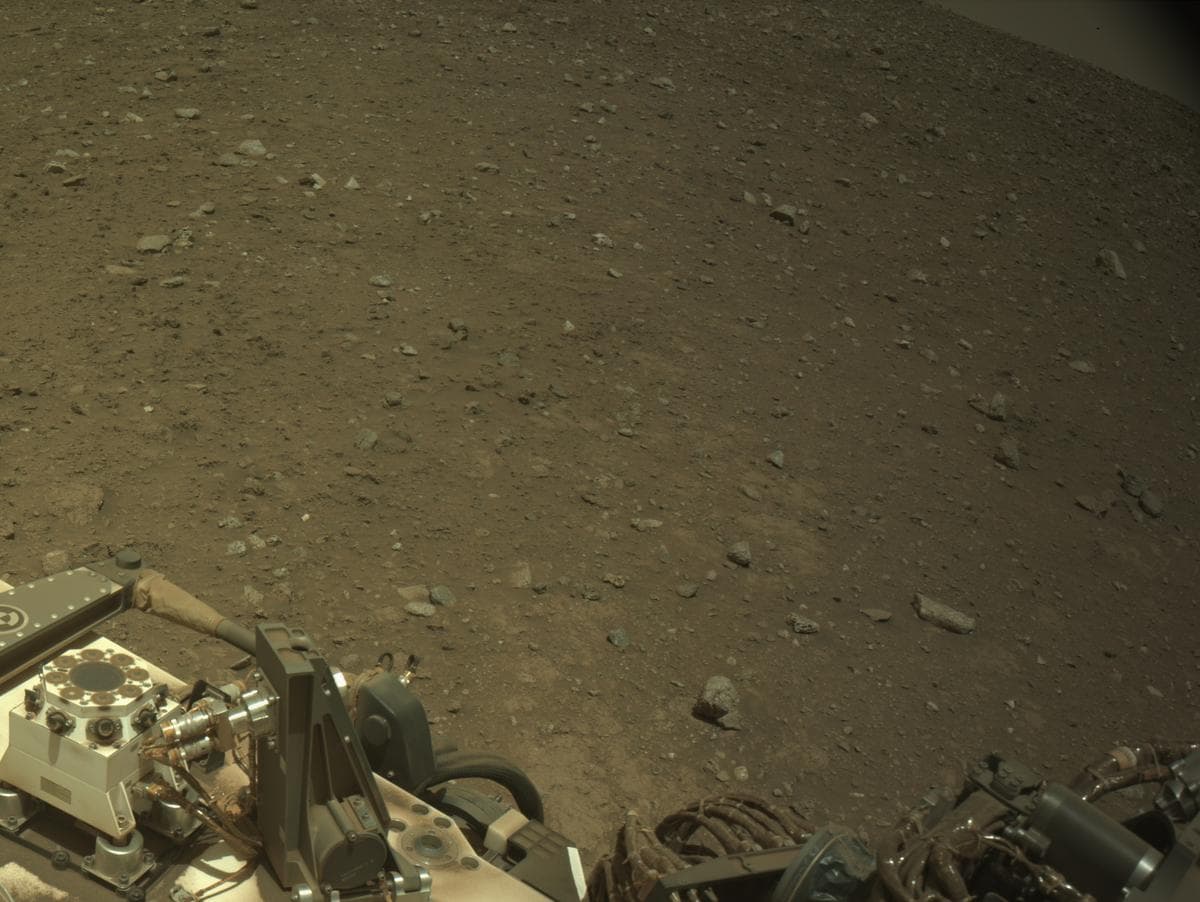 Mars image captured by NAVCAM_RIGHT on Perseverance