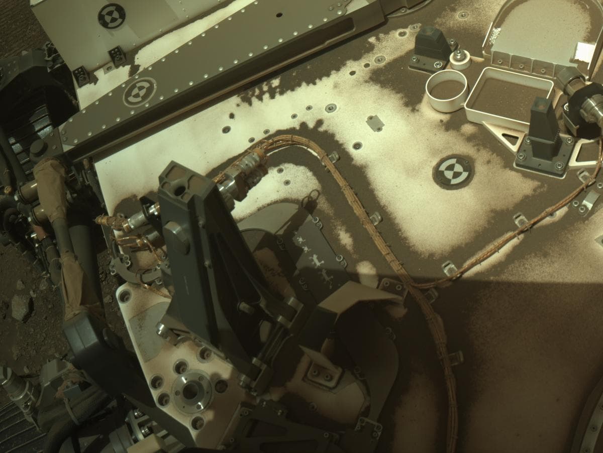 Mars image captured by NAVCAM_RIGHT on Perseverance