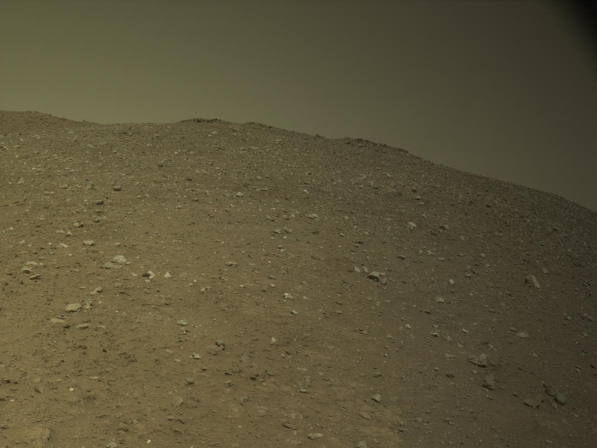Mars image captured by NAVCAM_RIGHT on Perseverance