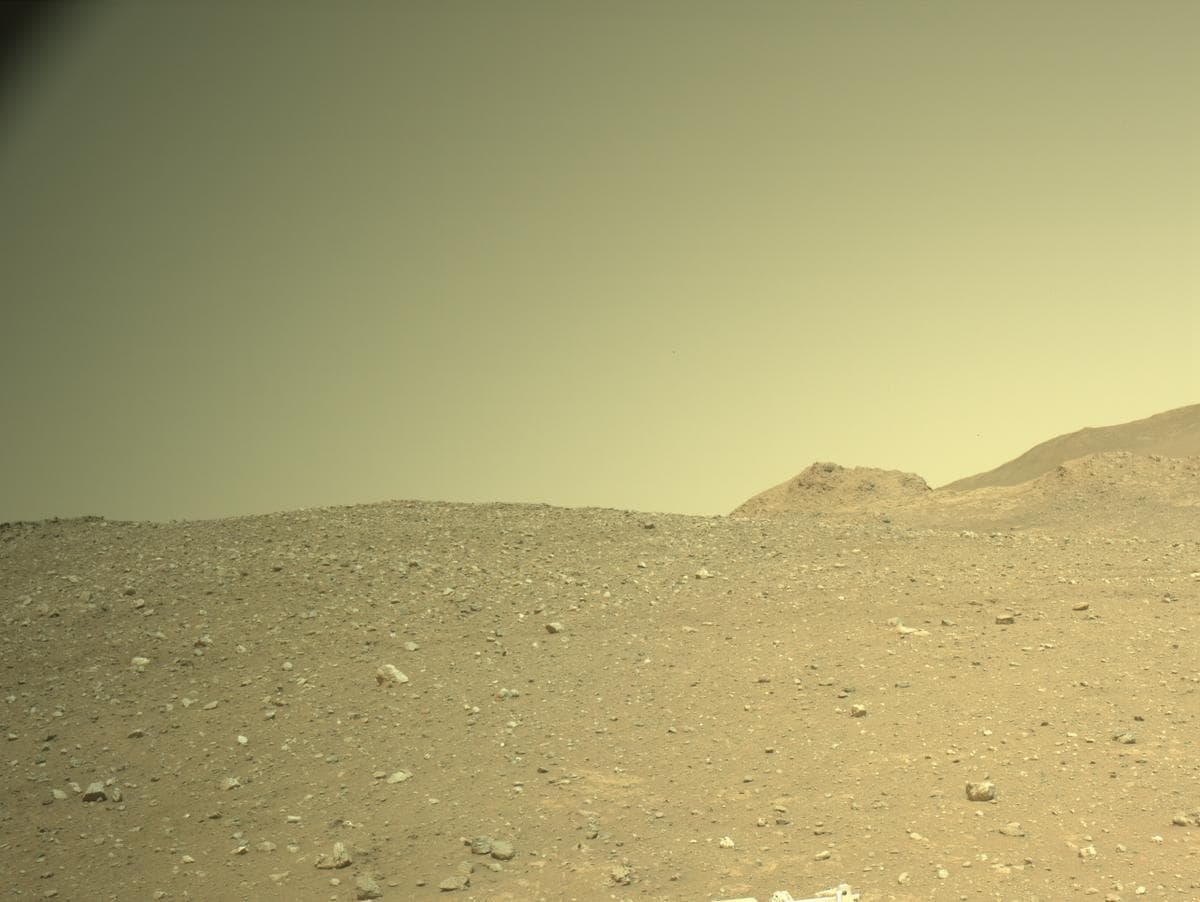 Mars image captured by NAVCAM_RIGHT on Perseverance