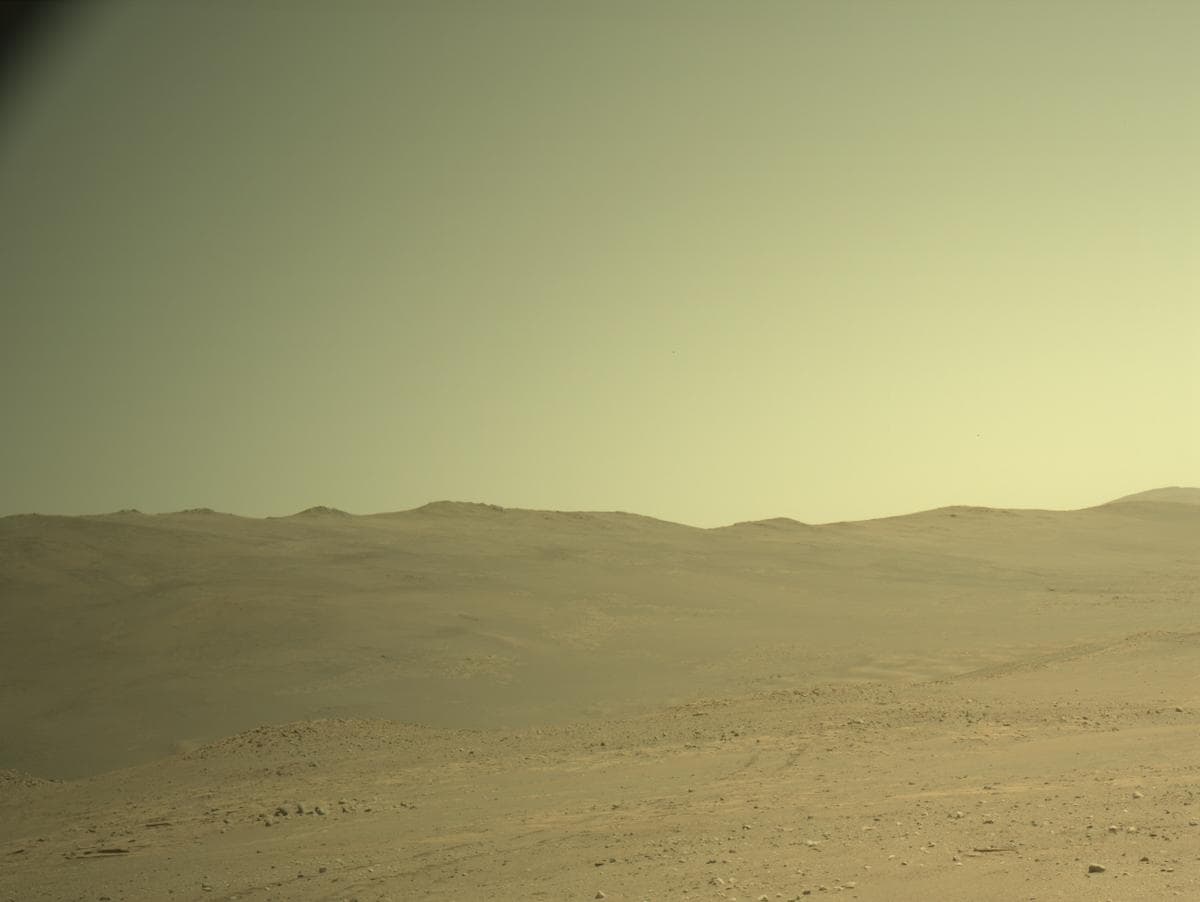 Mars image captured by NAVCAM_RIGHT on Perseverance