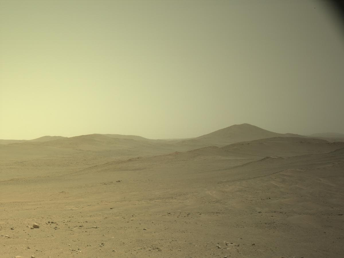 Mars image captured by NAVCAM_RIGHT on Perseverance