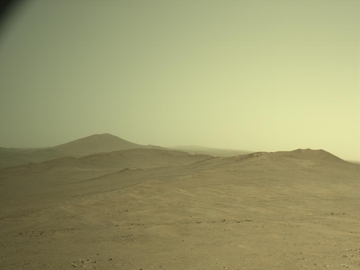 Mars image captured by NAVCAM_RIGHT on Perseverance