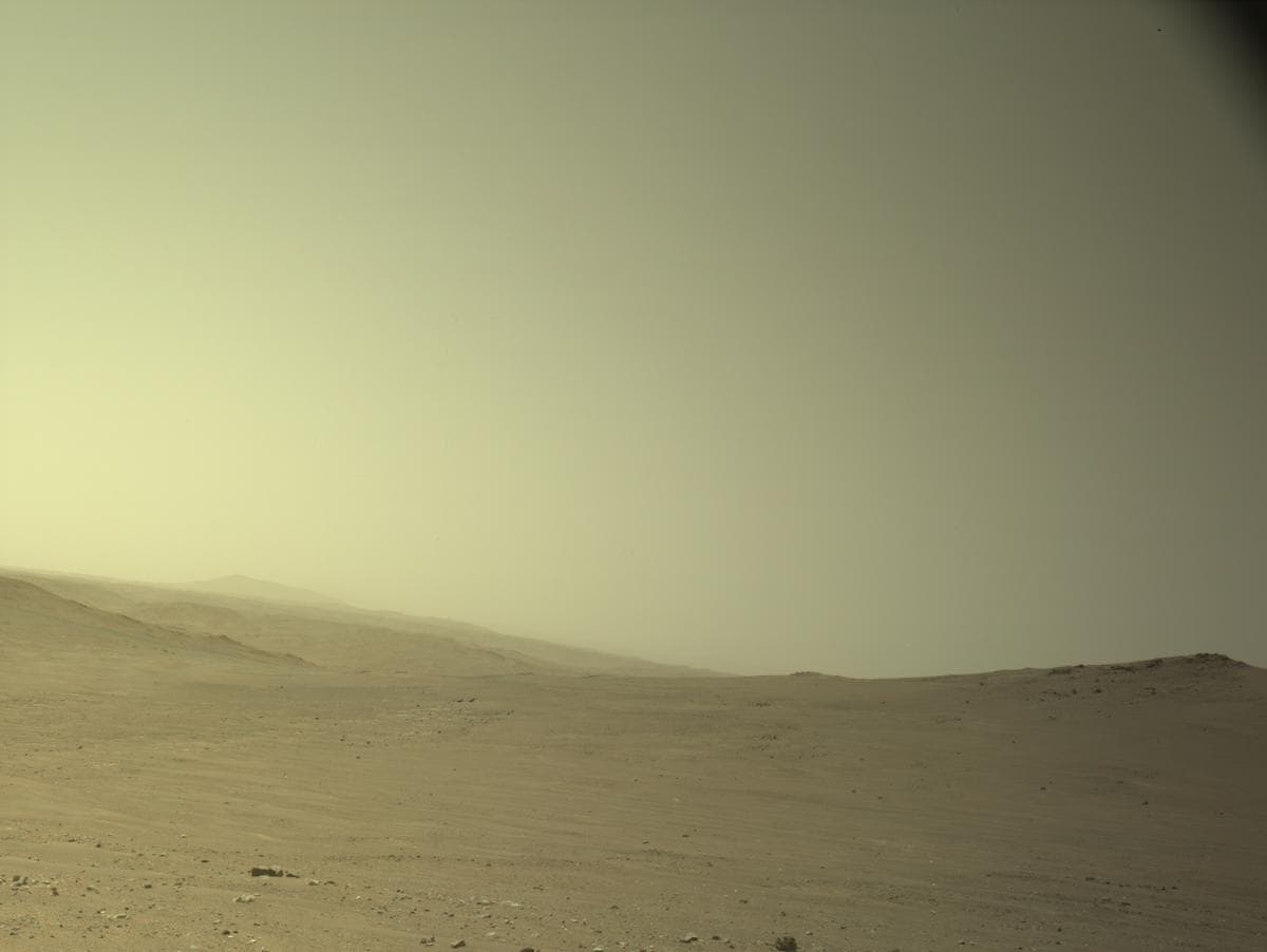 Mars image captured by NAVCAM_RIGHT on Perseverance