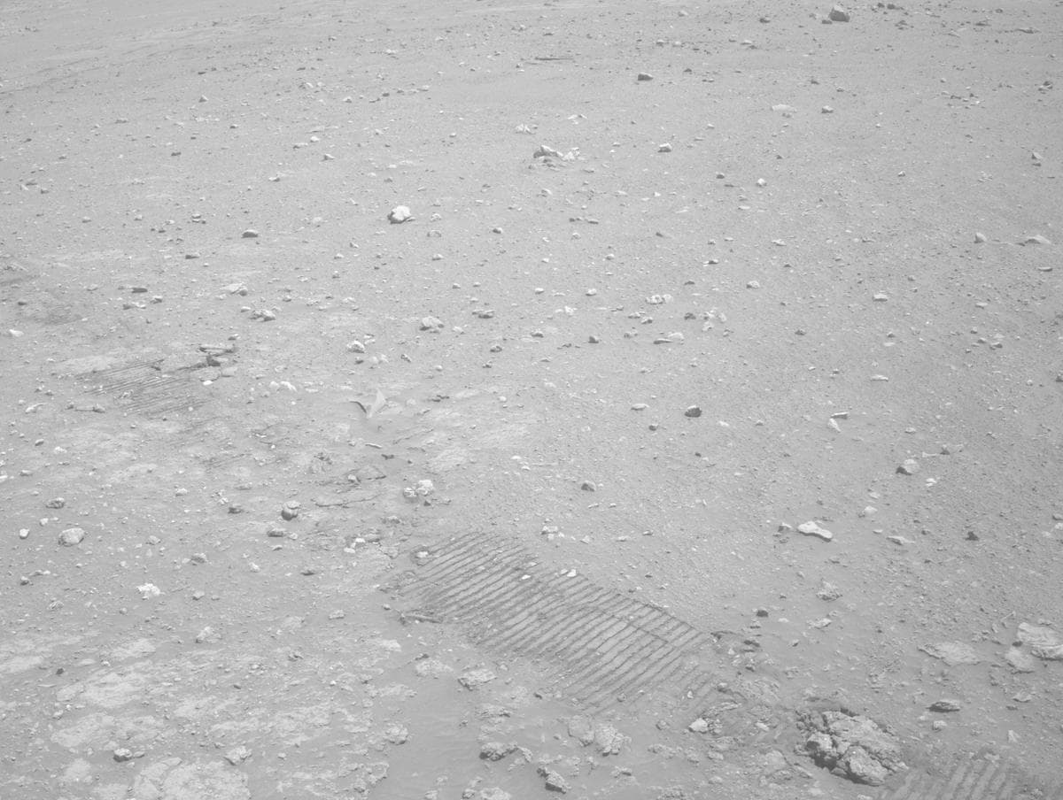 Mars rover photo