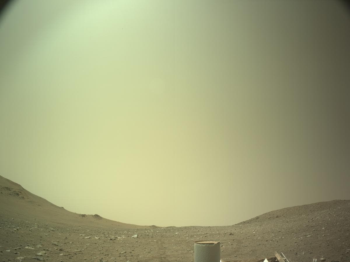 Mars image captured by NAVCAM_LEFT on Perseverance