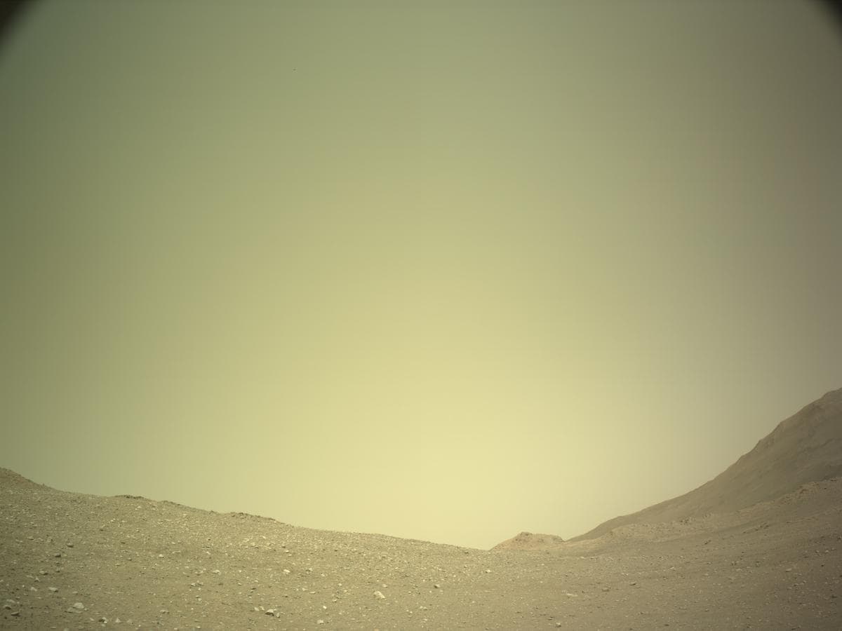 Mars image captured by NAVCAM_LEFT on Perseverance