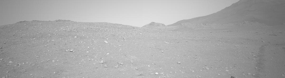 Mars image captured by NAVCAM_LEFT on Perseverance