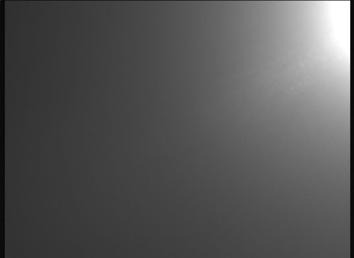 Mars image captured by MCZ_LEFT on Perseverance