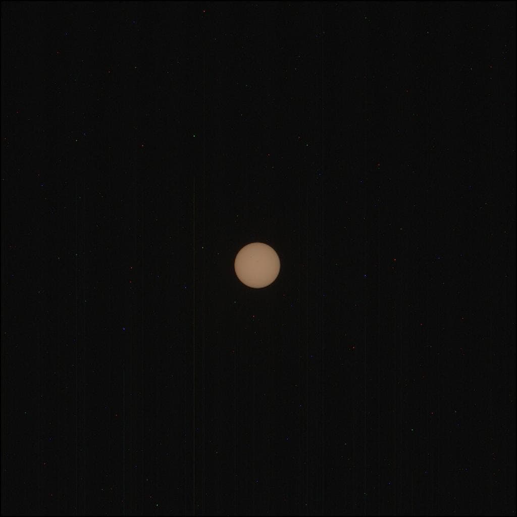 Mars image captured by MCZ_LEFT on Perseverance