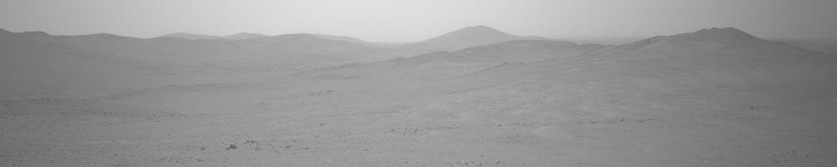 Mars image captured by NAVCAM_LEFT on Perseverance
