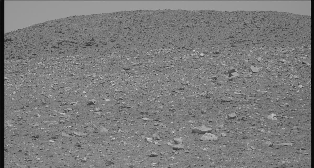Mars image captured by MCZ_LEFT on Perseverance