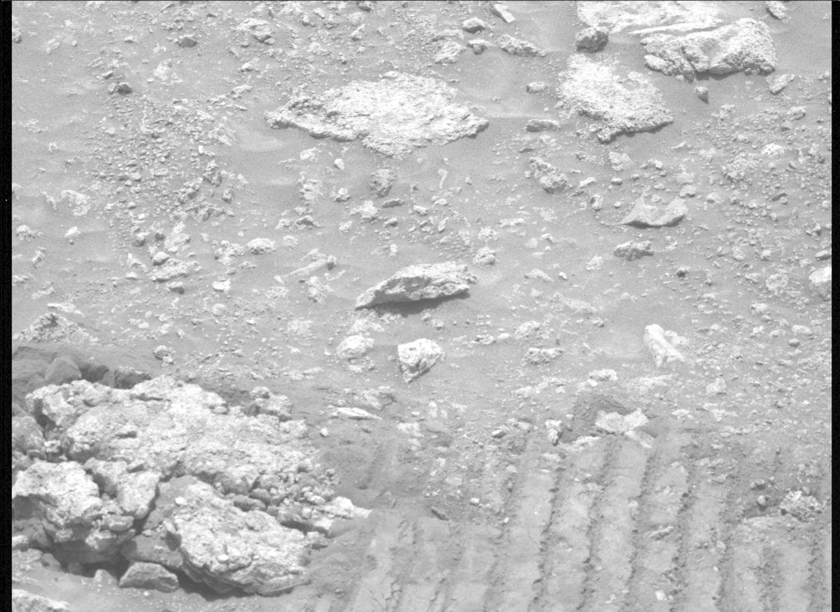 Mars image captured by MCZ_LEFT on Perseverance