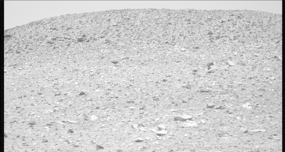 Mars image captured by MCZ_LEFT on Perseverance