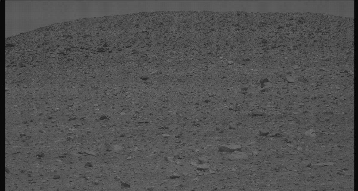 Mars image captured by MCZ_LEFT on Perseverance
